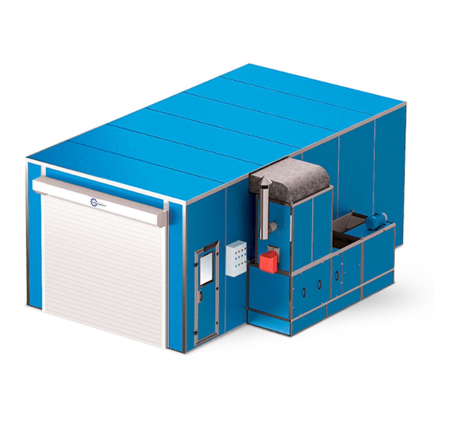 Taşınabilir Konteyner Boyama Odası